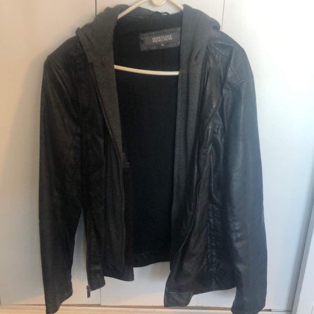 Kenneth Cole Reaction Leather Jacket